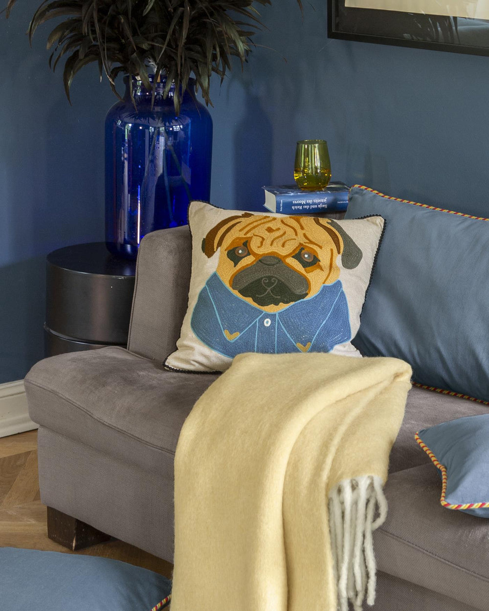 Kissenhülle Mops