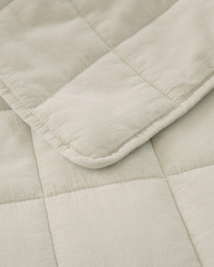 Steppdecke Hellbeige