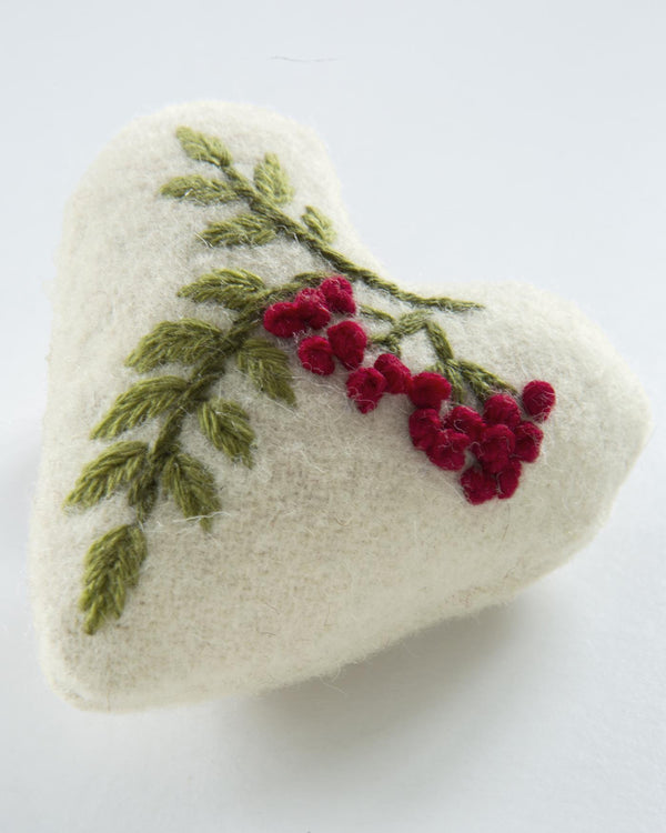 Herzchen Weihnachtszweig