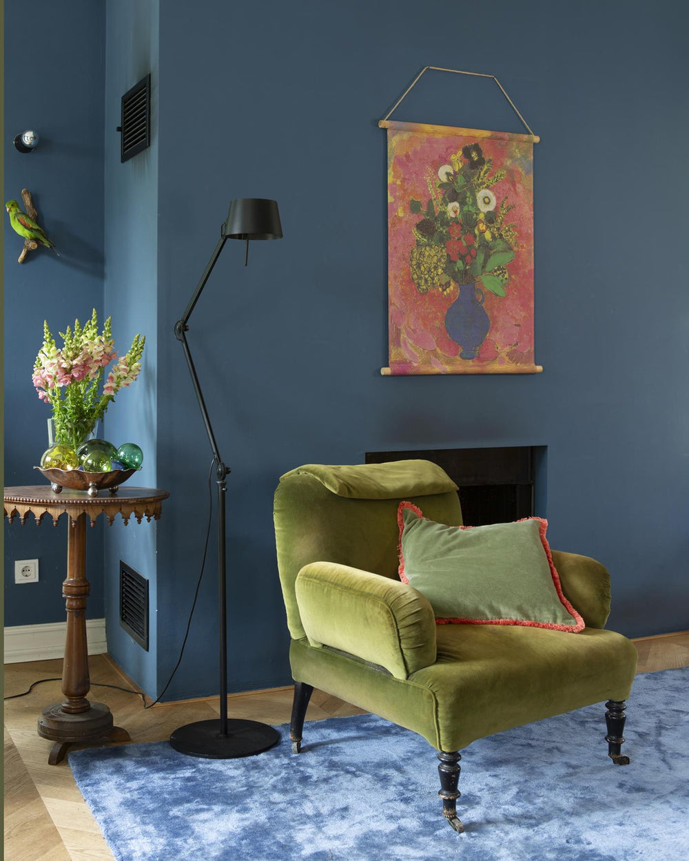 Wandbild Sommerblumen