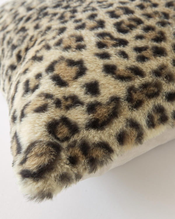 Plüschkisschenhülle Leopard