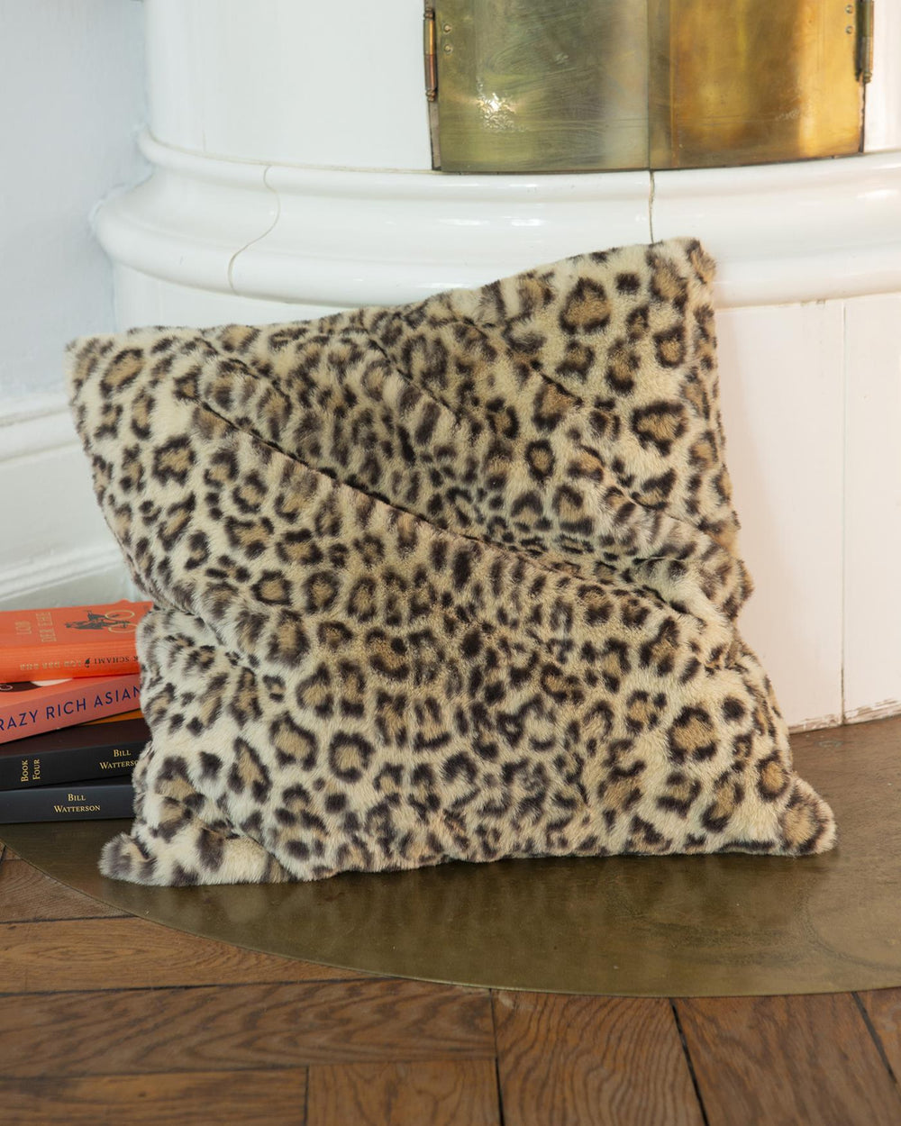 Plüschkisschenhülle Leopard