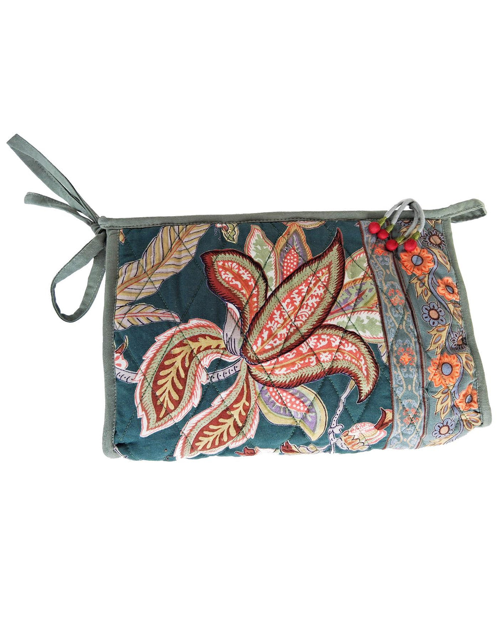 Kosmetiktasche Indiennes Grün