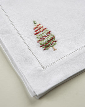 Serviette Weihnachtsbäumchen 4er Set