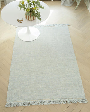 Teppich Oslo Wolkenblau