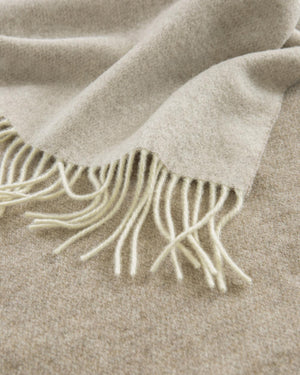 Wendewolldecke Beige
