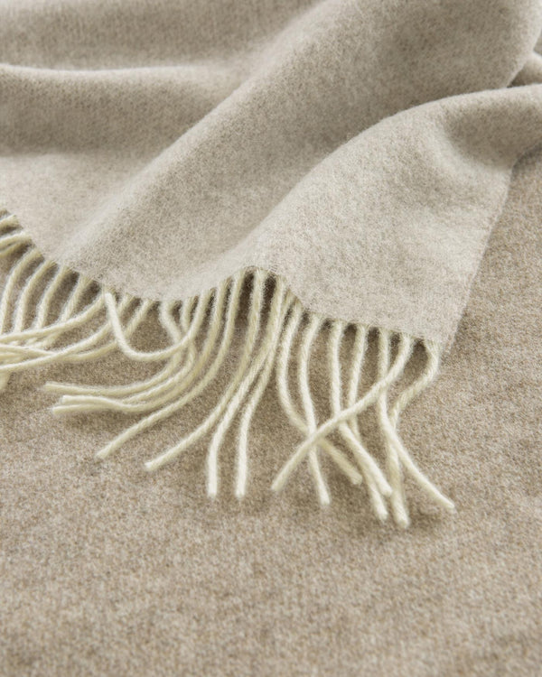 Wendewolldecke Beige