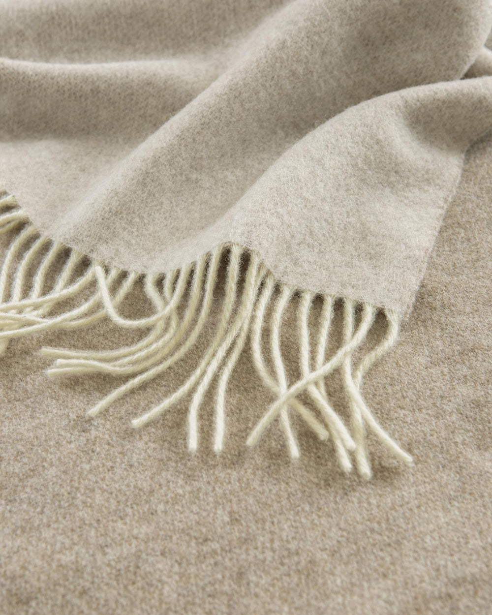 Wendewolldecke Beige