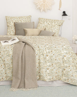 Wendewolldecke Beige
