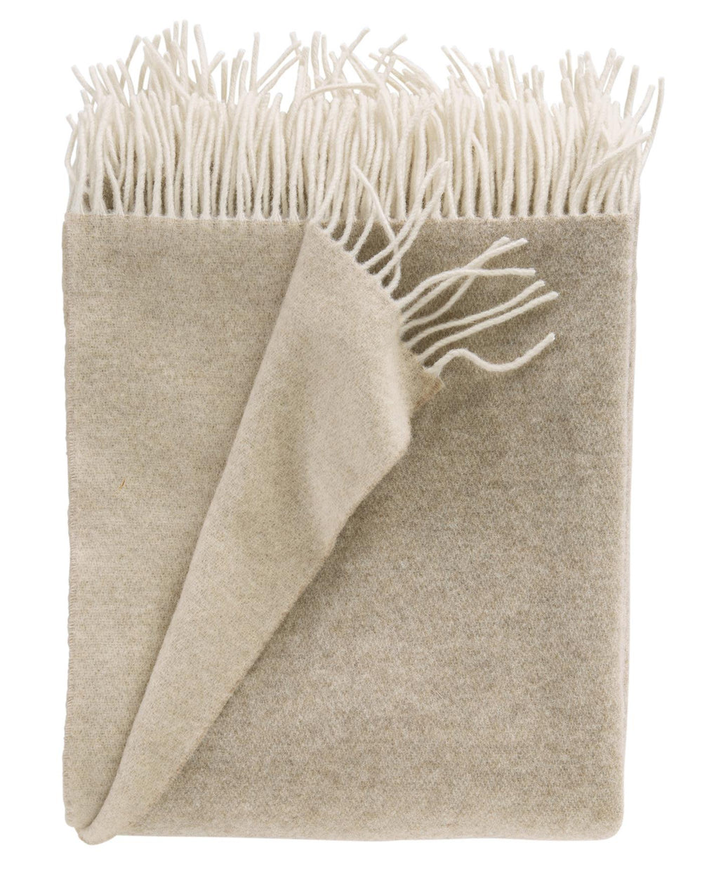 Wendewolldecke Beige