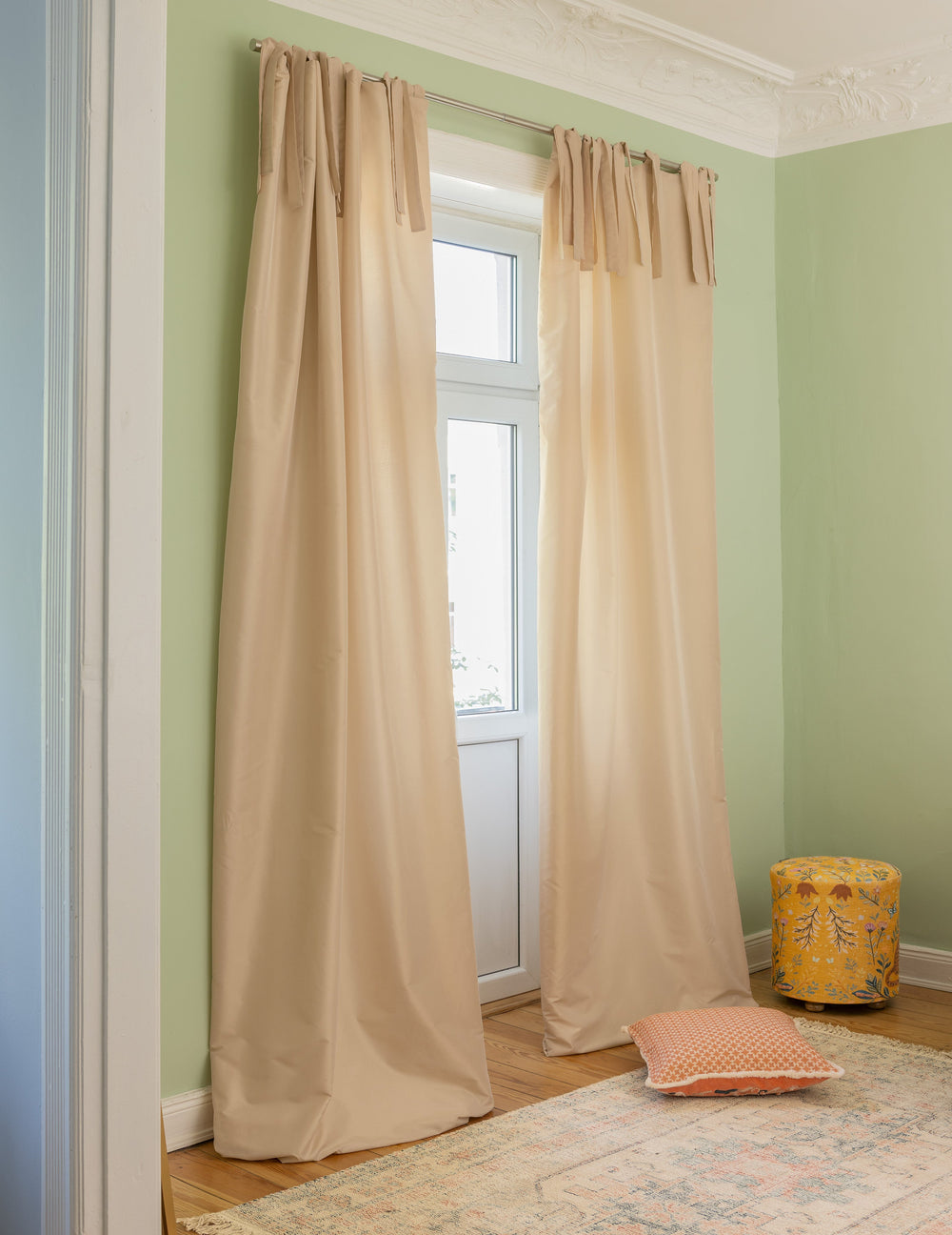 Faux Silk Vorhang Bourbon